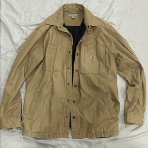 Carhartt Tan Workfield Duck Jacket
